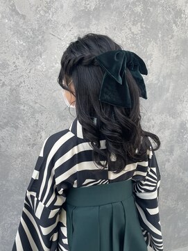 ネイロ 日本橋(NeiRo) タイトめハーフアップ