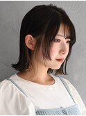 愛され外ハネミディアム×インナーエクステ