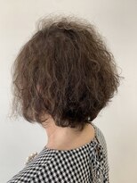 アッシュ 仙川店(Ash)&nbsp;60代 大人ショートボブボリュームアップスパイラルパーマ