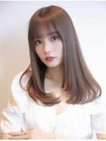 ユーフォリア 青山(Euphoria)&nbsp;艶感丸みワンカールシースルーバングエアリーカール大人美人