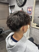 ミオ(Mio)&nbsp;滋賀/南草津/メンズ美容室/波巻きツイストスパイラルパーマ