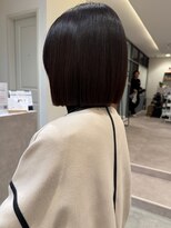 ココ なかもず店(COCO)&nbsp;レイヤーカット/ボブ/髪質改善/小顔/ココアベージュ