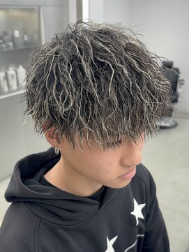 ロンド ローガン 名駅(Lond LOGAN) メンズツイストパーマ×ホワイトメッシュ　22