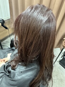 テーラヘアー 取手店(TELA HAIR) ワインレッドカラー