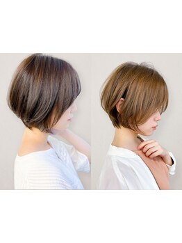 頭皮と髪に優しい施術で、自然な仕上がりのヘアスタイルに＊