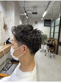 ショート×パーマ