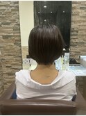美髪/30代40代50代大人ナチュラルショートボブ