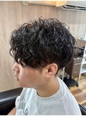 前長めツイスパ