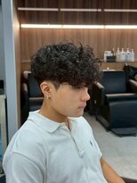 リッチブランドアンドコー(Rich Brand&Co) ショートハーパー メンズパーマ バーバー スペインカール