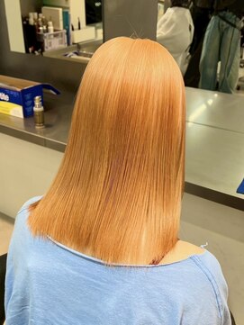 ラック 表参道(LUCK) オレンジ/ケアブリーチ/ブリーチ/表参道/原宿