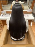 髪質改善ストレート×黒髪ロング