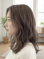 ビュートリアム265(BEAUTRIUM 265) #20代30代セミロングニュアンスゆるふわウェーブ長め前髪銀座