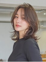 シア(XIA)&nbsp;レイヤーミディアム/顔まわり/透明感カラー/韓国レイヤー/金山