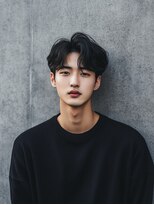 e.m.a プレミアムビューティーサロン 栄駅店(e.m.a PREMIUM BEAUTY SALON)&nbsp;メンズ/イメチェン/外ハネボブ/美髪/ワイドバング/髪型