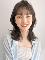 リヤン 表参道(lyann)&nbsp;クラゲヘアー小顔艶感うるツヤ黒髪似合わせカットこなれヘア