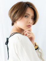 ドクターズサロン LAB 小山店&nbsp;抜け感オンブレメンズライク小顔ショートd小山20代30代40代