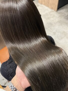 リンクミリ(Link mili) 【オリーブグレージュ】髪質改善/韓国ヘア/レイヤーカット