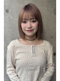 ◆ ブリーチなし/髪質改善/大人ガーリー/ダークアッシュ/ボブ33