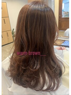 イルヘアーデザイン(ill) ウォームブラウン*