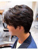 ウェンブリー&nbsp;毛流れ/センターパート/メンズパーマ【幡ヶ谷】【笹塚】【初台】