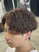 オーバル ジングウマエ(OVARL jingumae) 縦落ちツイストスパイラルラウンドマッシュ