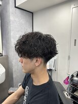 クロムトウキョウ ザ バーバー ネオン 新宿店(CHROM TOKYO the Barber ne/on) グランジパーマ