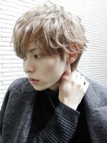 エーアイ メン 早稲田店(Ai MEN)&nbsp;ニュアンスパーマ/ニュアンスウルフ/ダウンバング[早稲田/men's]