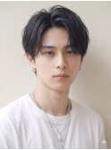 伸ばしかけ清潔感メンズ刈り上げない黒髪カルマヘアp1戸田公園