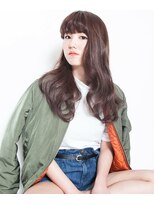 アン ヘア デザイン(un hair design)&nbsp;【　un　】カジュアル×ダークアッシュ×ゆるふわ