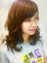 ループヘアー(LOOP HAIR)&nbsp;大人かわいいミディアムレイヤー