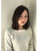 学生限定　パーマがとれにくくする為にあえてミディアム