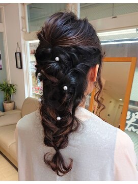 ヘアサロン ユニティ(Hair Salon Unity) 編み込みミックス