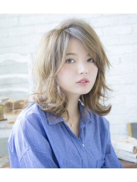 ロンド パルティール 大宮(Lond partir) 【神田安優奈】大人可愛い外ハネレイヤーセミディ