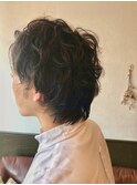無造作パーマ