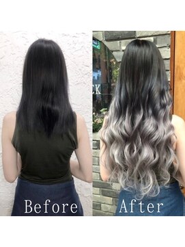 あるじゃんすー 岡山店 ホワイトアッシュ#シールエクステ#プレミアムケアカラー#岡山