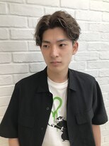 トッカ ヘアアンドトリートメント 仙台店(tocca)&nbsp;【星篤志】バーバーマッシュヘアナチュラルパーマアップバング