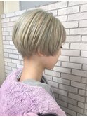 ショートミルクティーベージュ