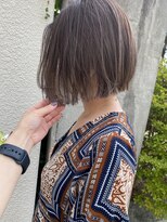 ロプート(Loput) シアーベージュ×ストレートボブ