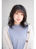 miu&伊藤夏海 職場学校OK◎アッシュブラウン