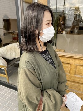 トローノ 栄(TRONO) 【TRONO本丸】赤味撲滅！アッシュブラウン