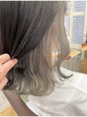 #グレージュインナーカラー【池袋/髪質改善/ハイライト】