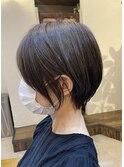 ショートボブインナーカラー髪質改善