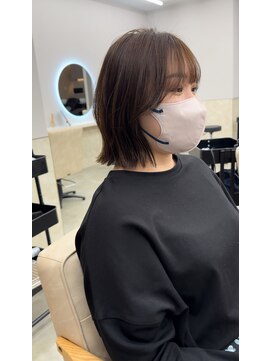 サンド 鹿児島中央(sand) ボブ/黒髪/グレー/韓国ボブ/髪質改善[鹿児島中央駅]