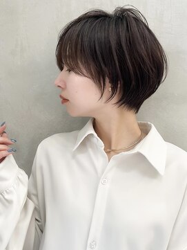 ロンドエニカ 大宮(Lond enika) 前髪パーマアッシュカラーレイヤーロンググレーベージュ[大宮]