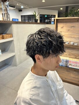 ダンク(DANK) チリつかないゆるツイスパ