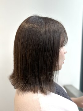 エアー 銀座タワー(AIR) 【伸ばしかけ　切りっぱなしボブ】air銀座タワー　藤本麻衣