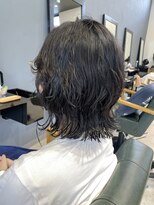 レナータ ヘア(Renata hair)&nbsp;くびれミディ/パーマ/くしゃっとパーマ/ミディアムウルフ