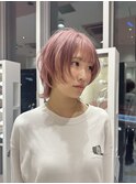 ウルフカット/ショート/ボブ/ザクザクレイヤー/顔周りカット