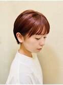 丸みマッシュショート