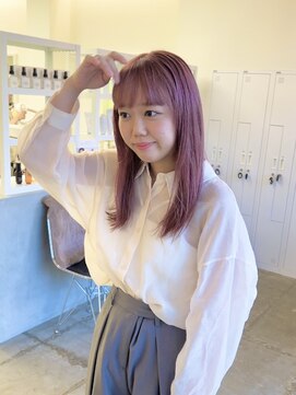 クリアーオブヘアー 池下店(clear OF HAIR) ケアブリーチ×ぴんくべー